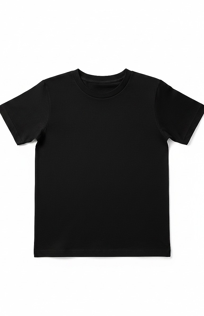Royal Apparel 14161 Toddler Short Sleeve Premium Tee - Black