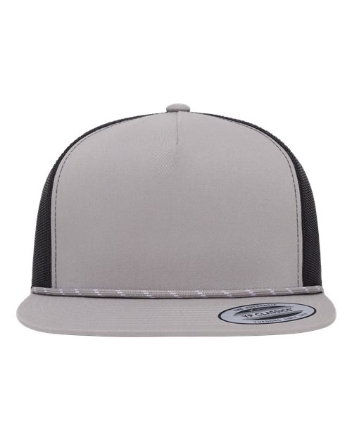 YP Classics 6006BD Classic Five-Panel Trucker Rope Cap