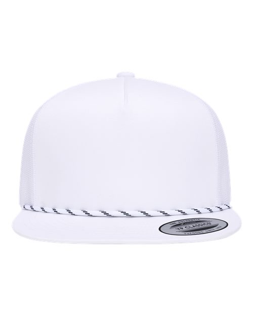 YP Classics 6006BD Classic Five-Panel Trucker Rope Cap