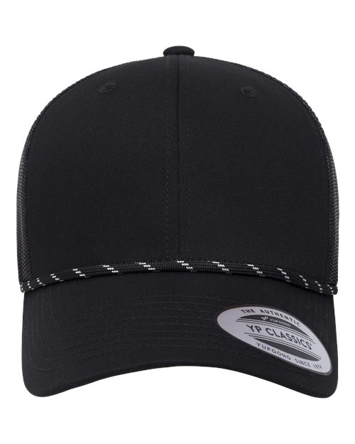 YP Classics 6606BD Retro Trucker Rope Cap