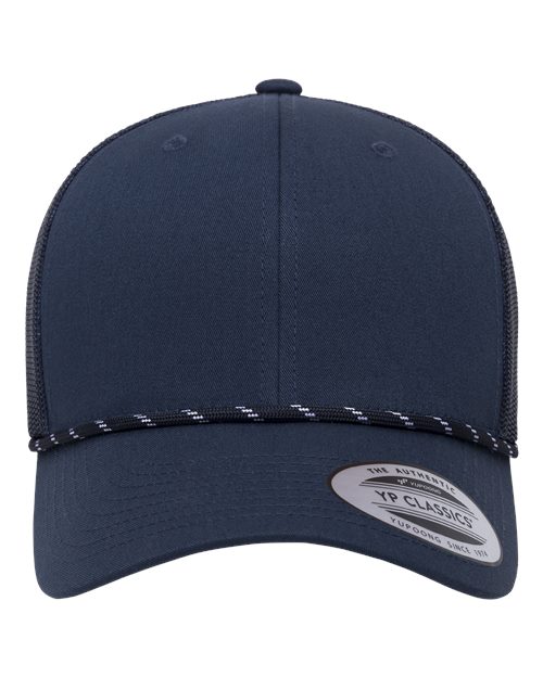 YP Classics 6606BD Retro Trucker Rope Cap