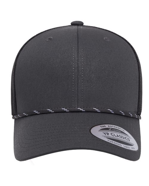 YP Classics 6606BD Retro Trucker Rope Cap