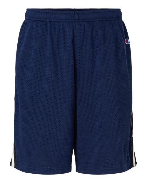 Champion SM1600 Unisex 7" Game Mesh Shorts with Side Stripe