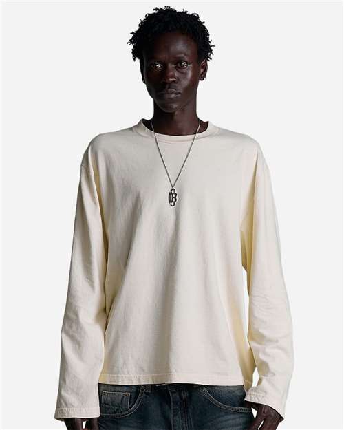 Unisex 6.5oz Retro Garment-Dyed Long Sleeve Tee