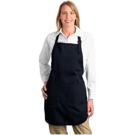 Full Length Apron with Pockets Joe's USA Navy