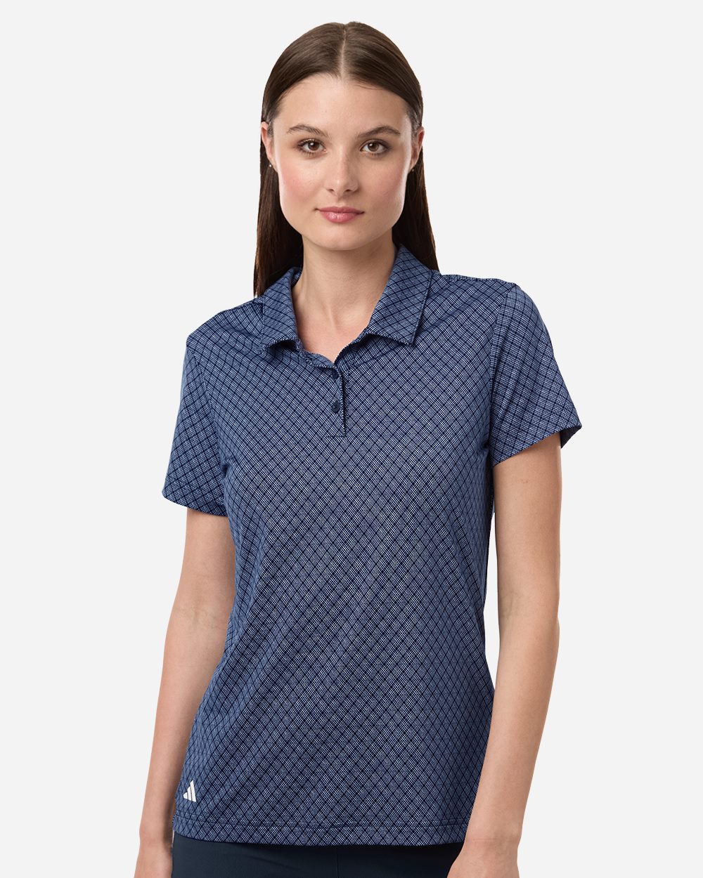 Adidas Women's 4-Way Stretch Printed Polo - Adidas A717