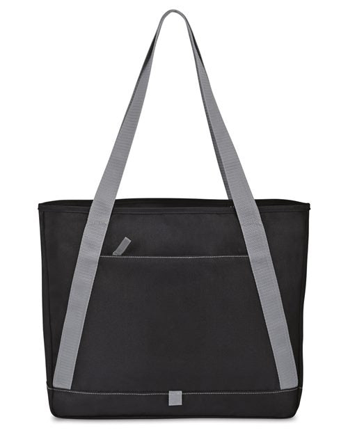 Gemline Repeat Recycled Poly Tote - Gemline 101637 Gemline Medium Grey One Size