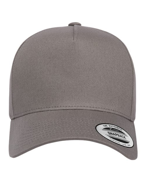 YP Classics Retro Cotton Blend Trucker Snapback Cap - Yupoong 5079