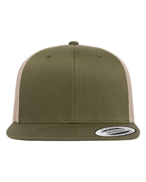 YP Classics Retro High Profile Trucker Cap - Yupoong 6609