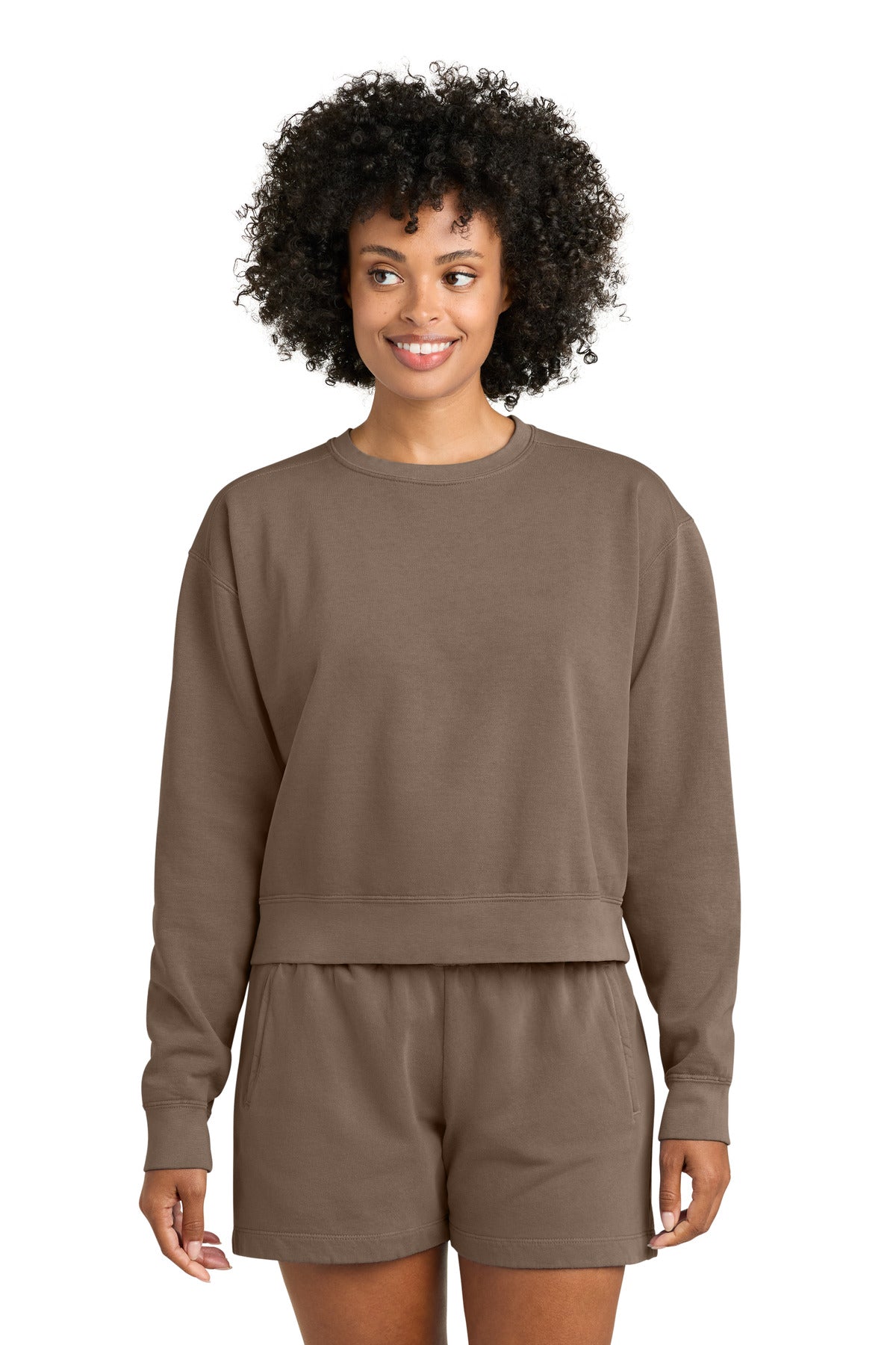 Comfort Colors 1566L Women's Mid-Length Crewneck Sweatshirt