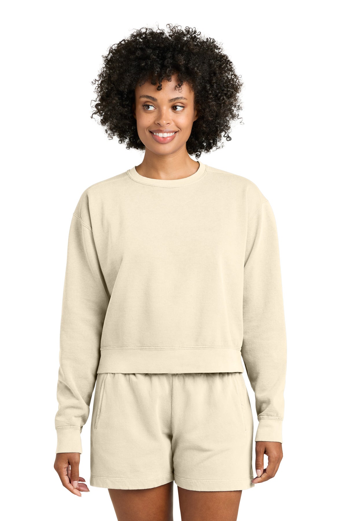 Comfort Colors 1566L Women's Mid-Length Crewneck Sweatshirt