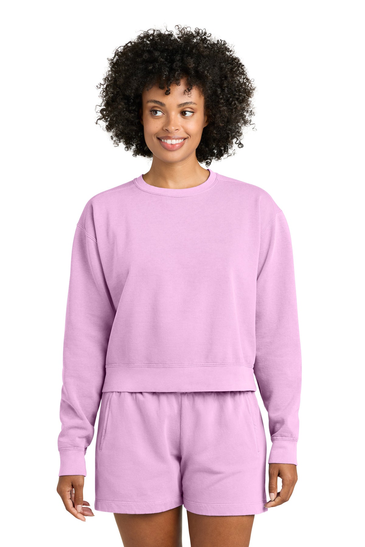 Comfort Colors 1566L Women's Mid-Length Crewneck Sweatshirt