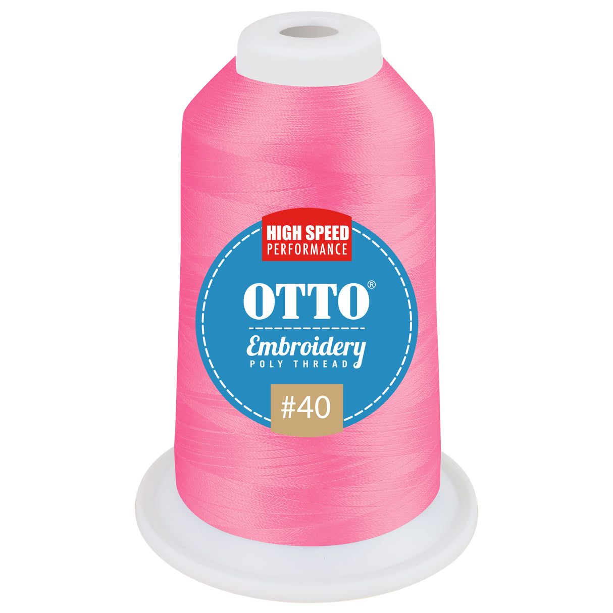 OTTO Embroidery Poly Thread #40 1,100 yd. Cone OTTO 157-108