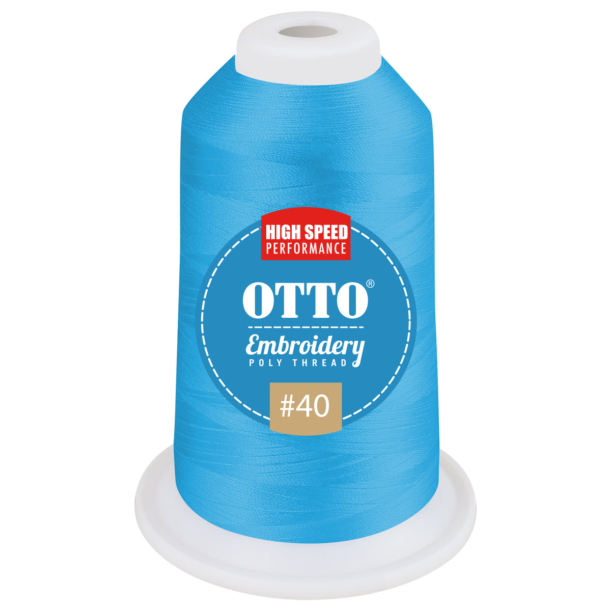 OTTO Embroidery Poly Thread #40 1,100 yd. Cone OTTO 157-108