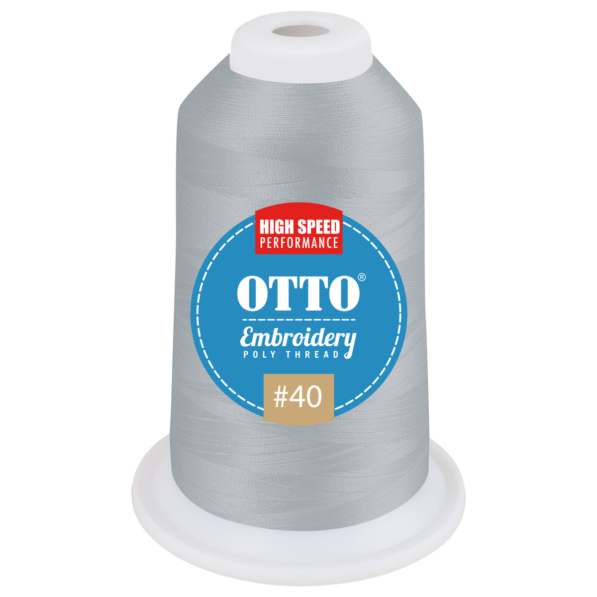 OTTO Embroidery Poly Thread #40 1,100 yd. Cone OTTO 157-108