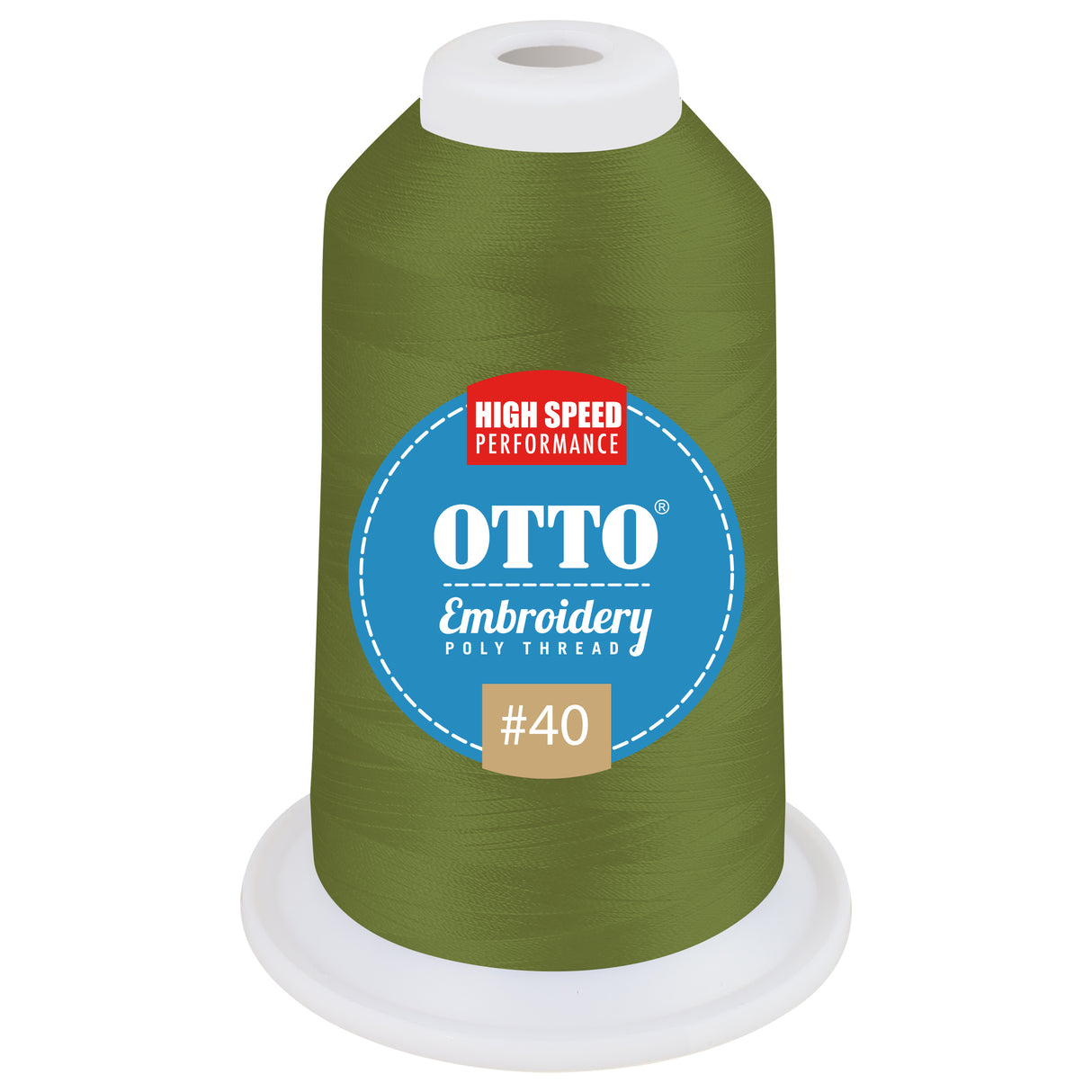 OTTO Embroidery Poly Thread #40 1,100 yd. Cone OTTO 157-108