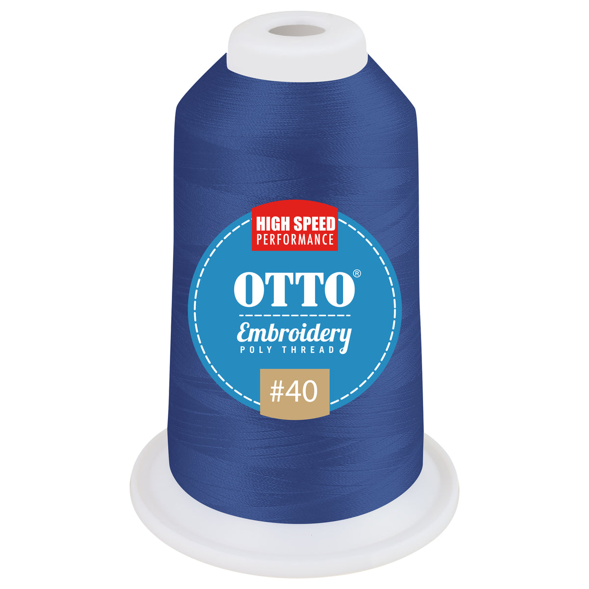 OTTO Embroidery Poly Thread #40 1,100 yd. Cone OTTO 157-108