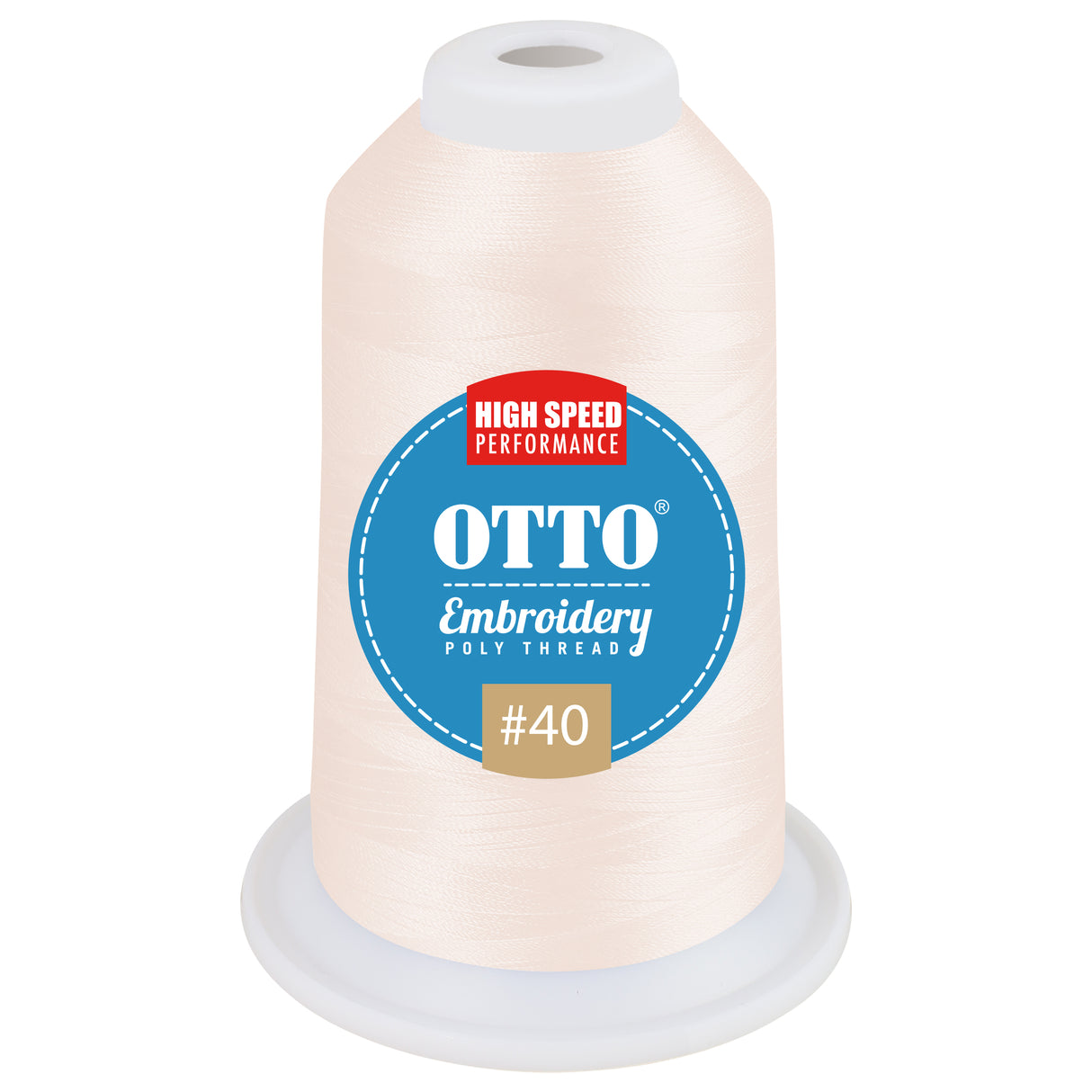 OTTO Embroidery Poly Thread #40 1,100 yd. Cone OTTO 157-108