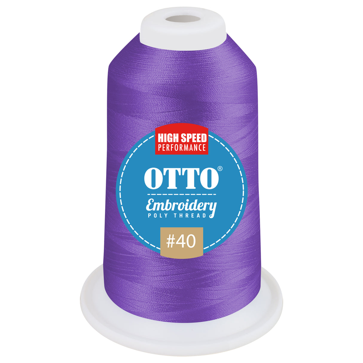 OTTO Embroidery Poly Thread #40 1,100 yd. Cone OTTO 157-108