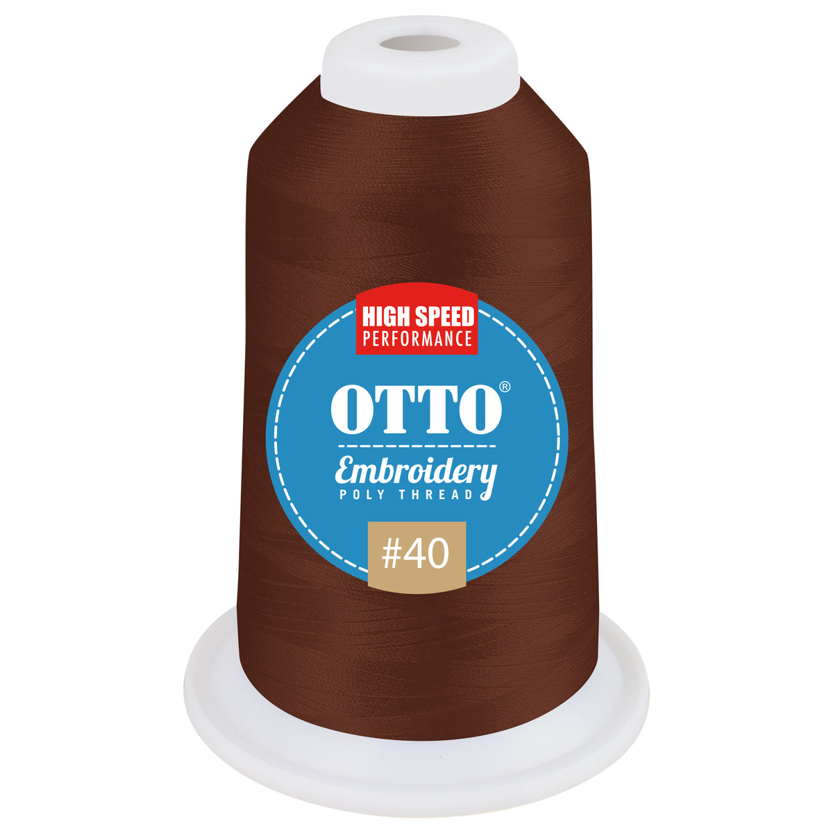 OTTO Embroidery Poly Thread #40 1,100 yd. Cone OTTO 157-108