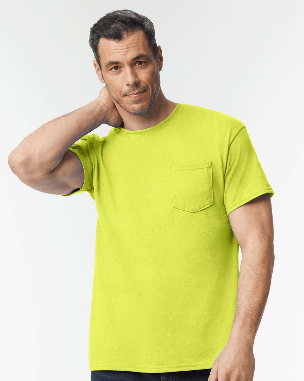Gildan 8300 DryBlend 50/50 Pocket T-Shirt