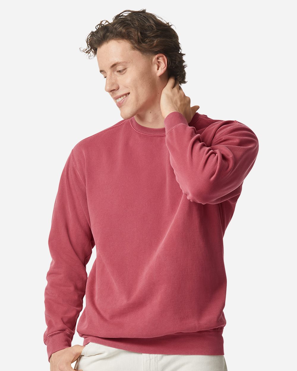Comfort Colors 1566 Unisex Garment-Dyed Crewneck Sweatshirt