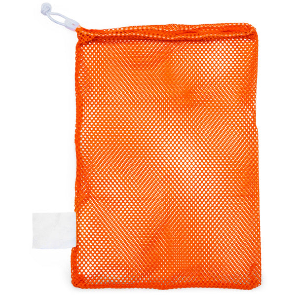 MESH EQUIPMENT BAG 18" X 12" ORANGE