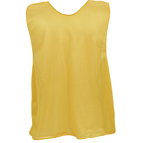 PRACTICE VEST, YOUTH YELLOW