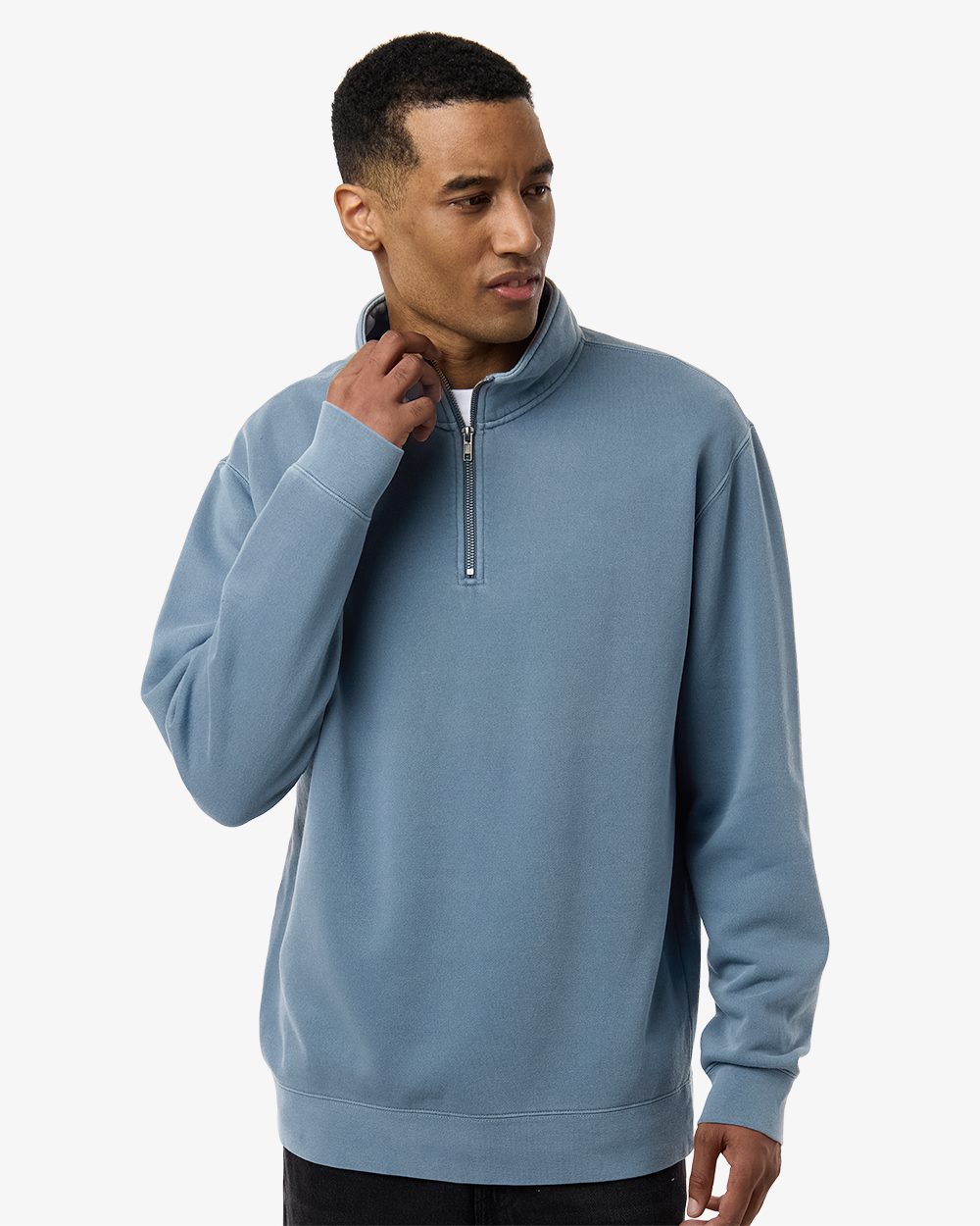 Independent Trading Co. Unisex Pigment-Dyed Quarter-Zip Pullover - Independent Trading Co. PRM4600QZ