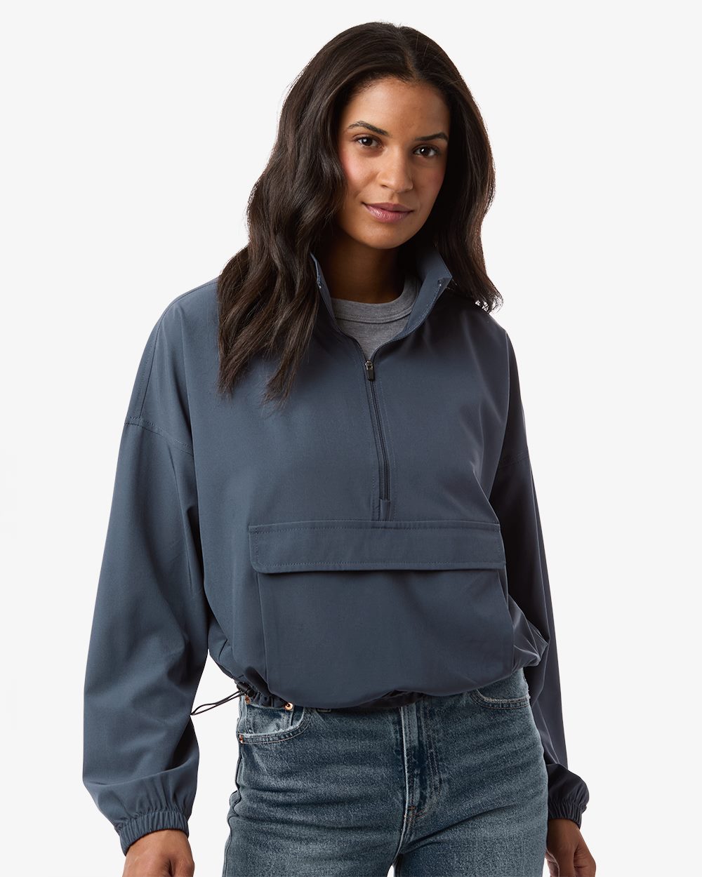 Boxercraft Women's Stretch Woven Quarter-Zip Pullover - Boxercraft BW5204