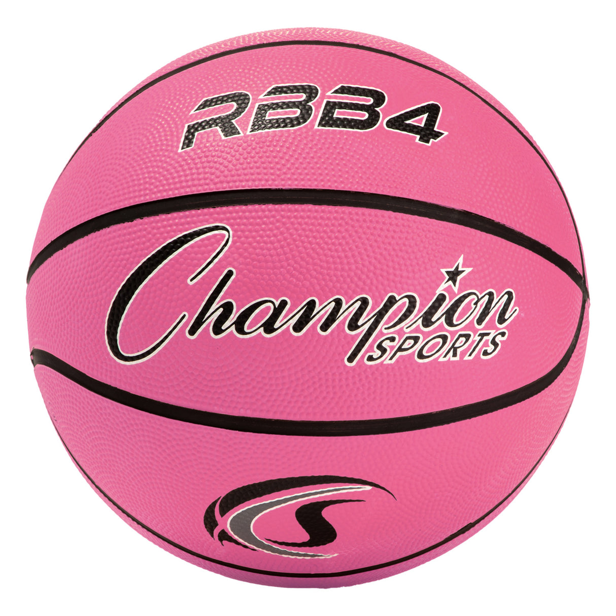 SIZE 6 RUBBER BASKETBALL Pink