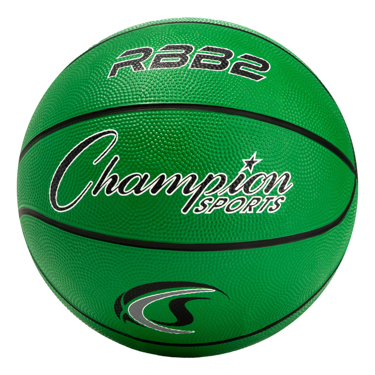 SIZE 5 RUBBER BASKETBALL GREEN