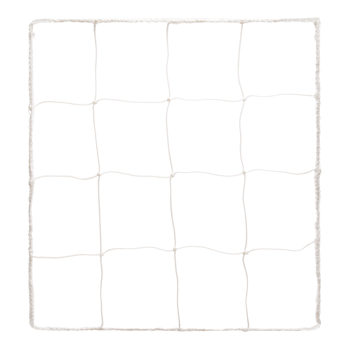 2.5 MM OFFICIAL SIZE SOCCER NET WHITE