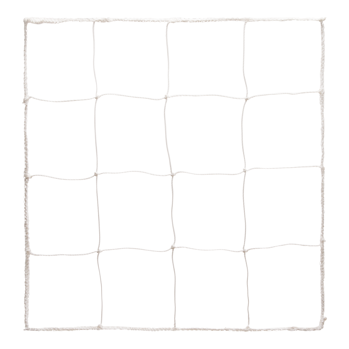 3.0 MM OFFICIAL SIZE SOCCER NET WHITE