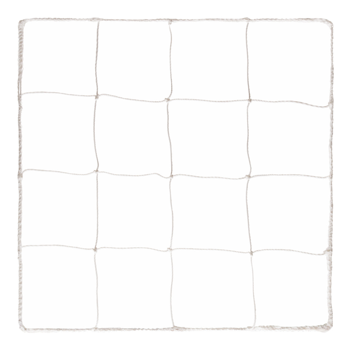 3.5 MM OFFICIAL SIZE SOCCER NET WHITE