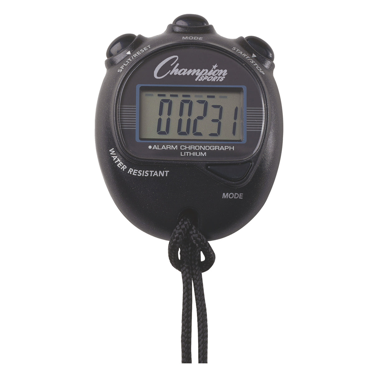 BIG DIGITAL DISPLAY STOP WATCH BLACK