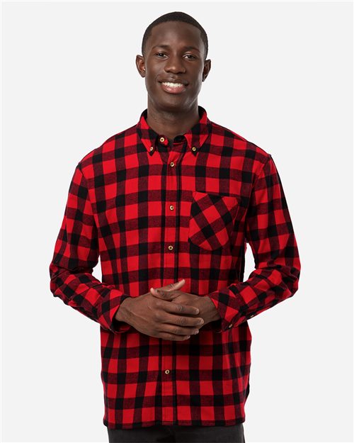 Boxercraft Men's Flannel Button Down Shirt - Boxercraft BU7401