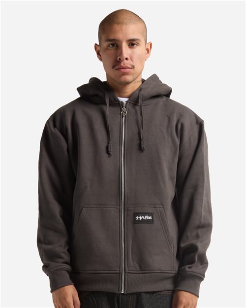 Shaka Wear Unisex Essential Super Heavyweight Full-Zip Hooded Sweatshirt - Shaka Wear SHEHZ