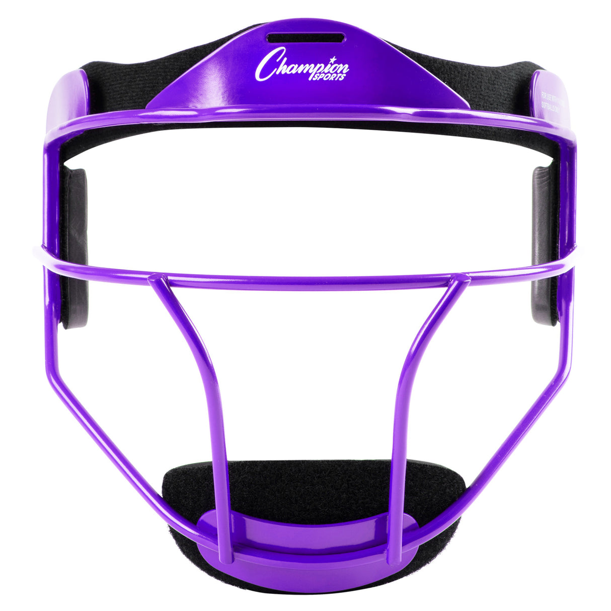 SOFTBALL FIELDER'S FACE MASK ADULT/PURPLE