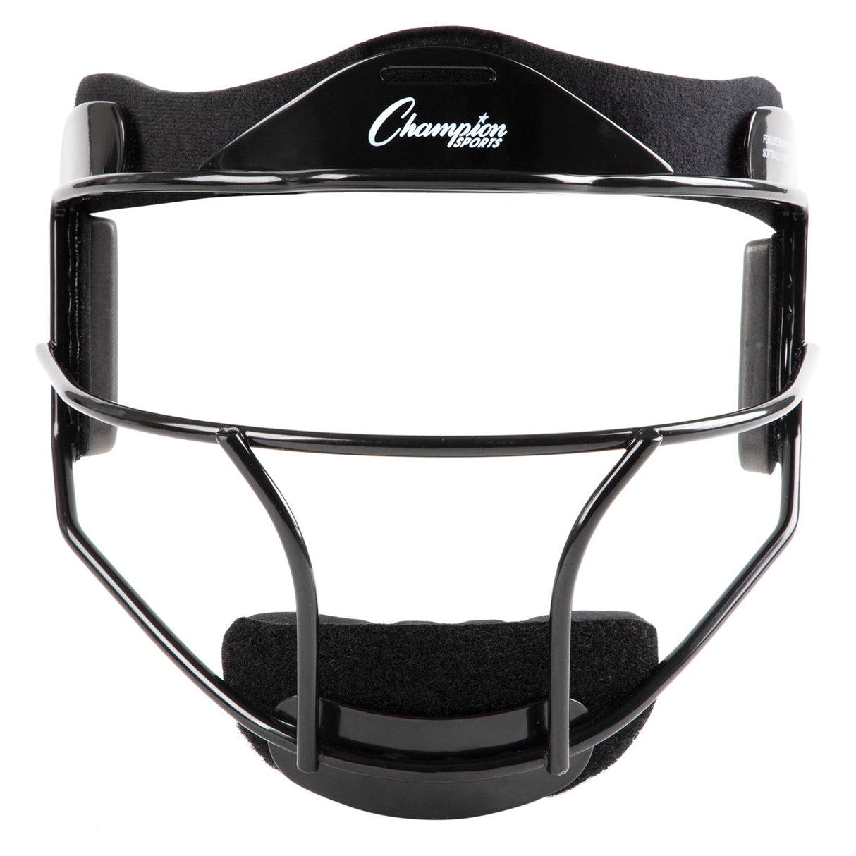 SOFTBALL FIELDER'S FACE MASK YOUTH/BLACK