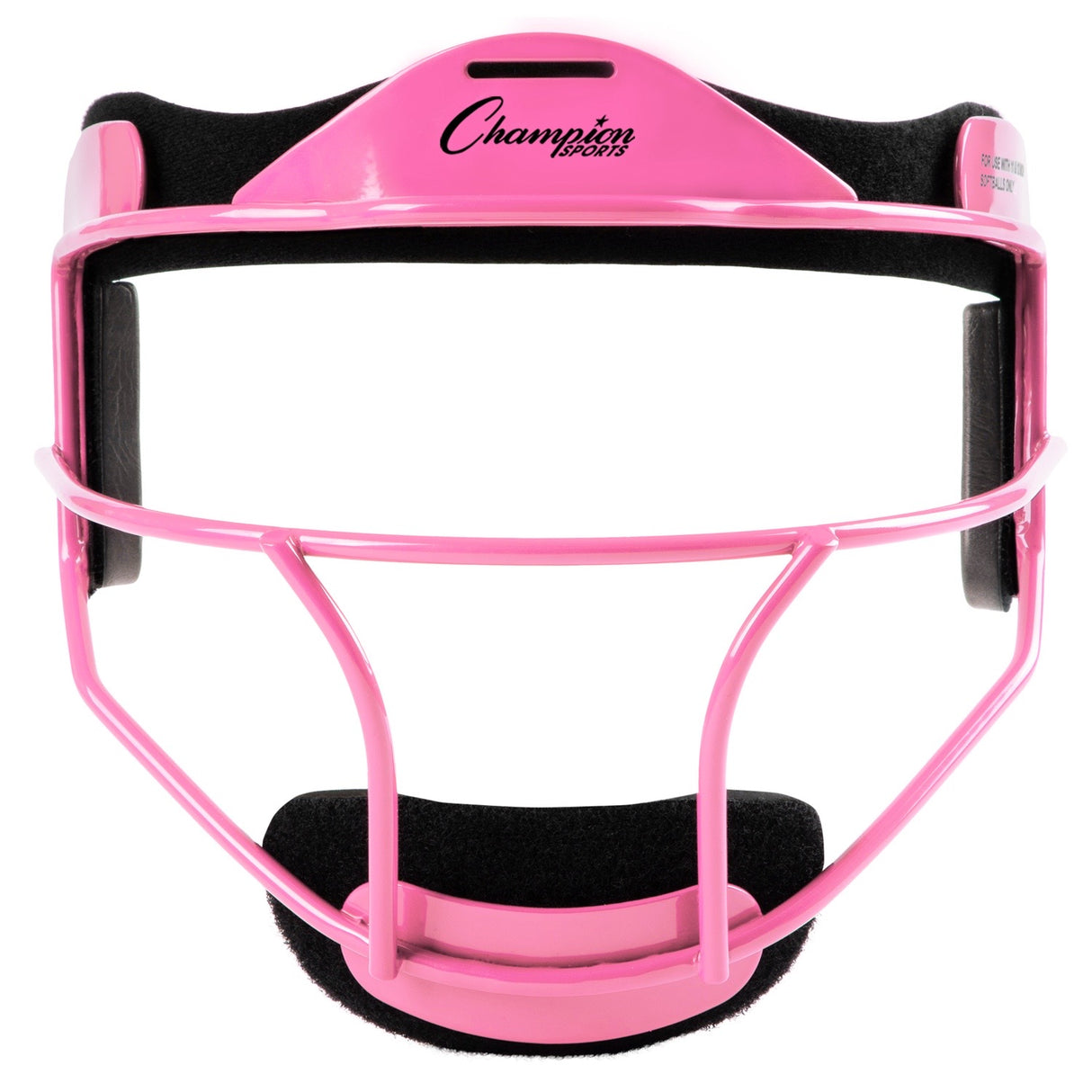 SOFTBALL FIELDER'S FACE MASK YOUTH/PINK