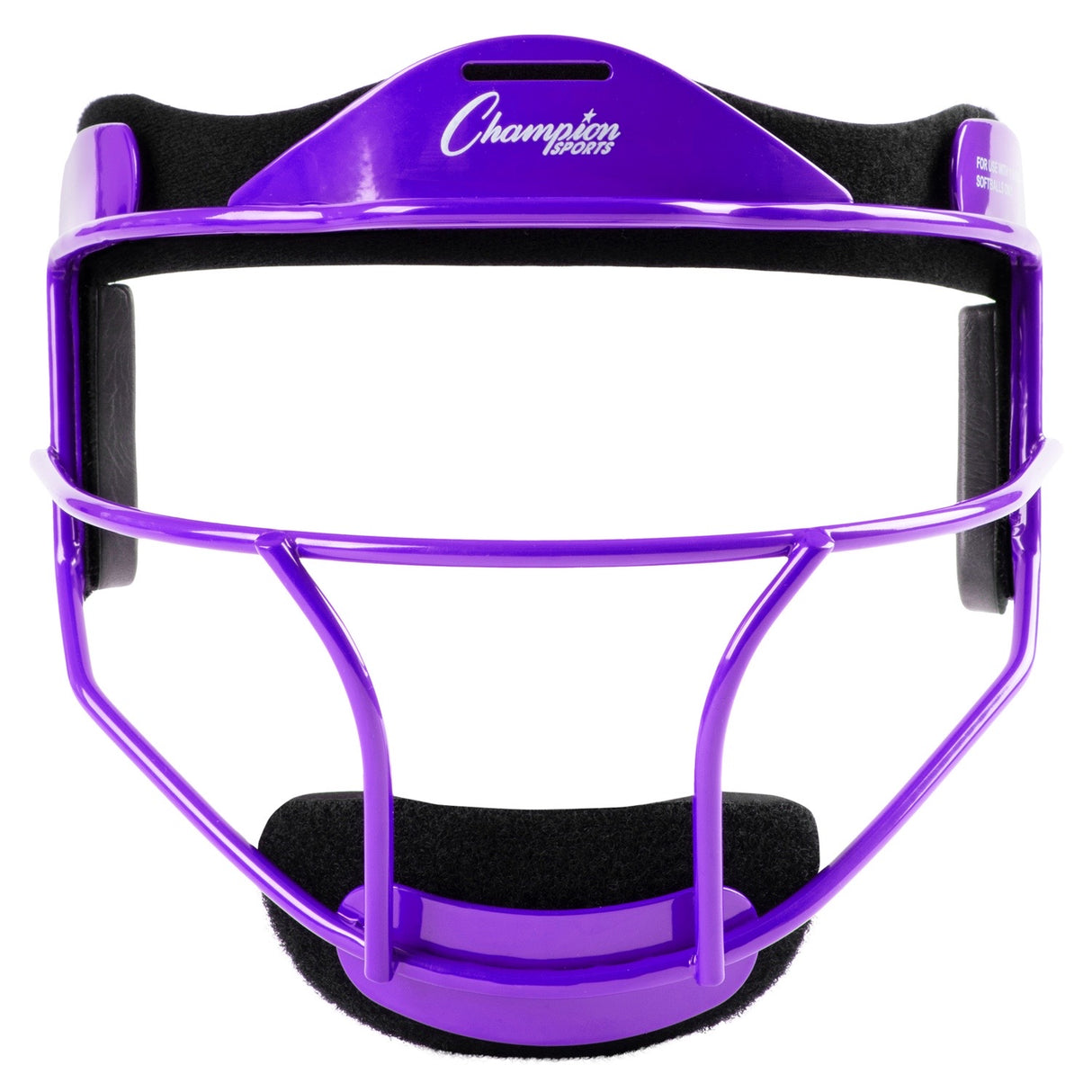 SOFTBALL FIELDER'S FACE MASK YOUTH/PURPLE