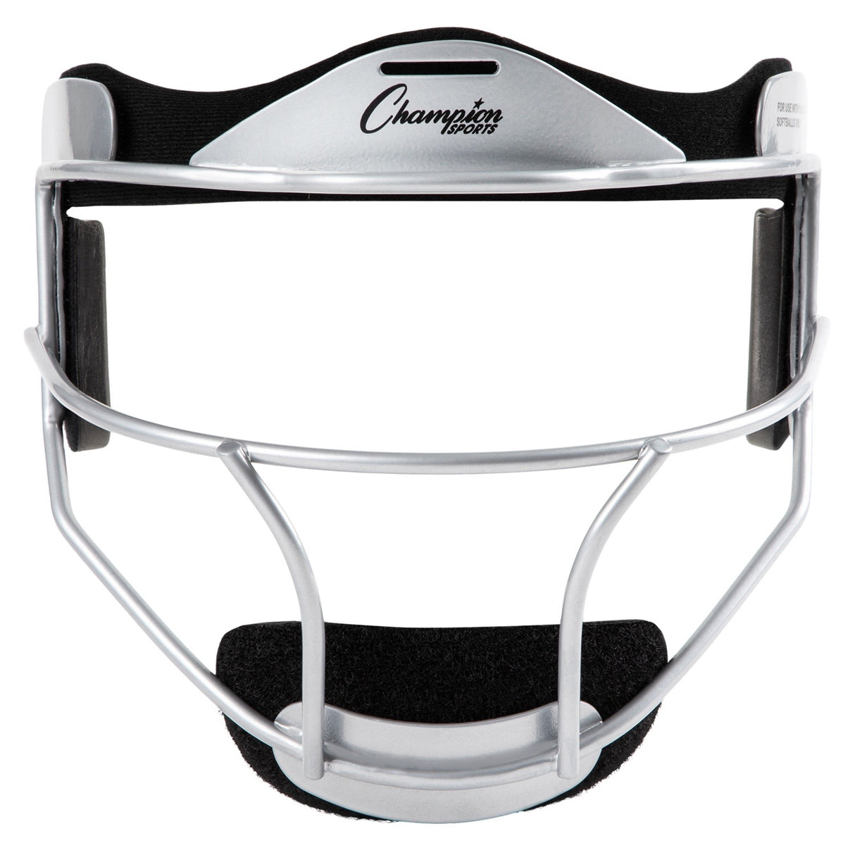 SOFTBALL FIELDER'S FACE MASK YOUTH/SILVER