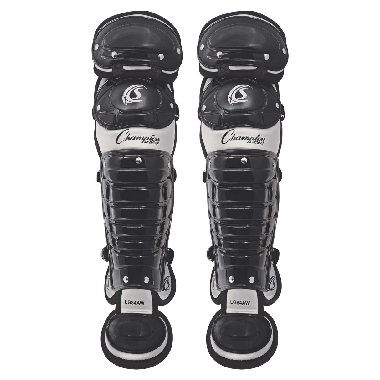 DOUBLE KNEE BASEBALL SHIN GUARDS WITH WINGS 11" L, AGES 7-9