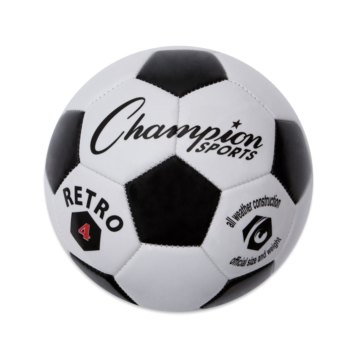 RETRO SOCCER BALL SIZE 4