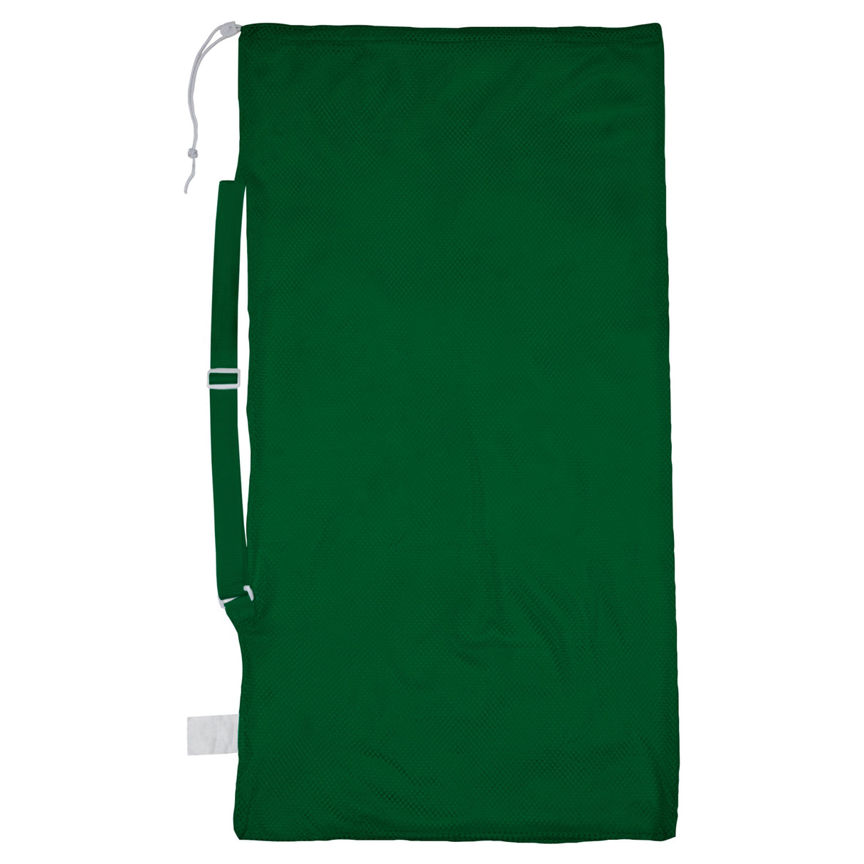 MESH EQUIPMENT BAG WITH SHOULDER STRAP GREEN