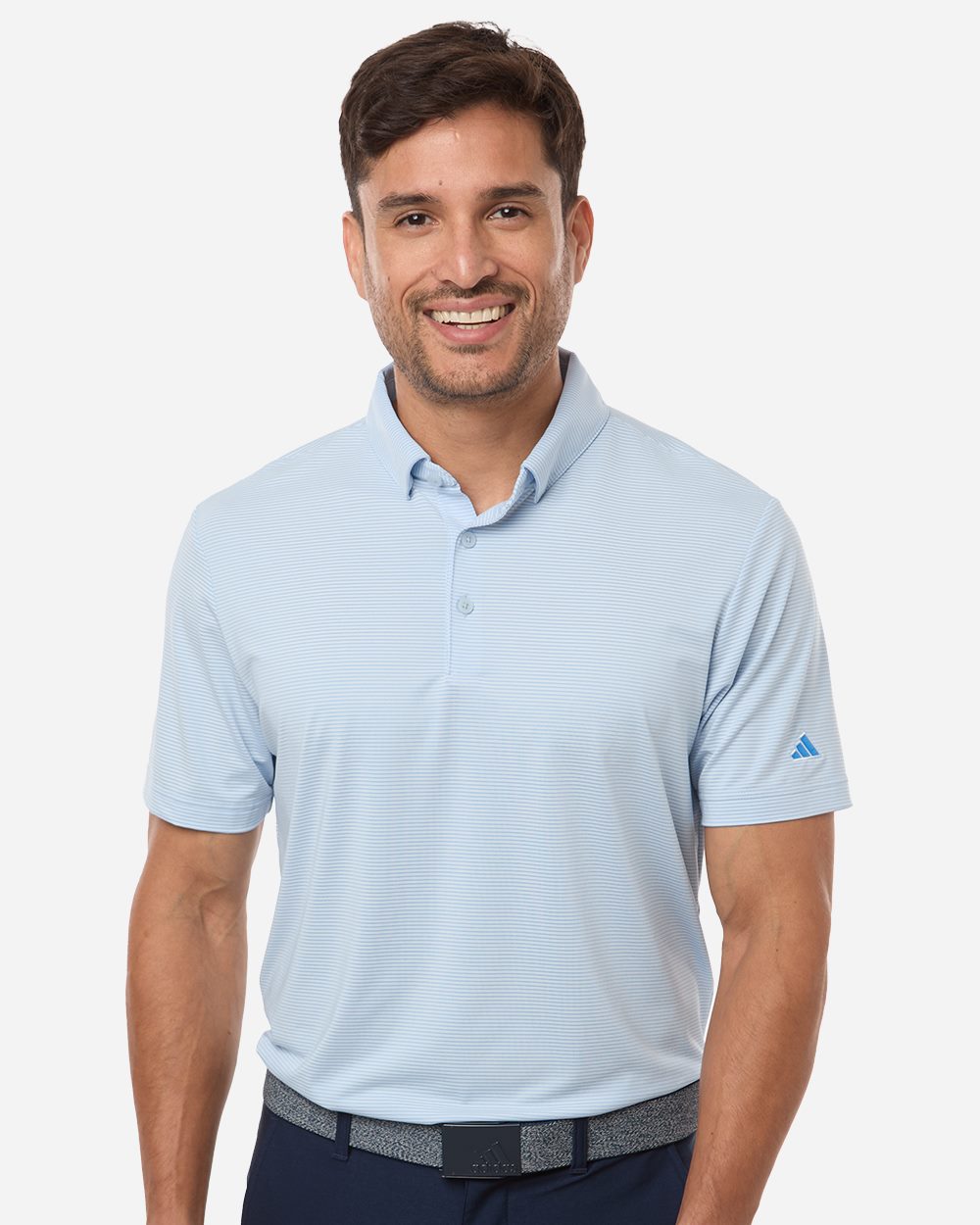 Adidas Men's Ultimate365 Pencil Stripe Climacool Polo - Adidas A2026
