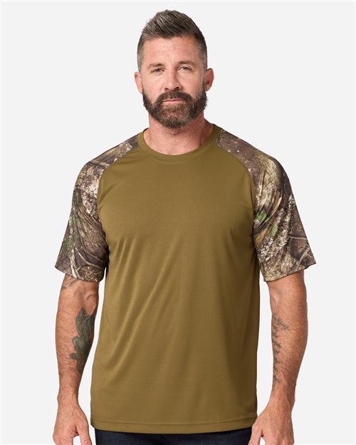 Joe's USA Unisex Realtree® Performance Colorblock T-Shirt
