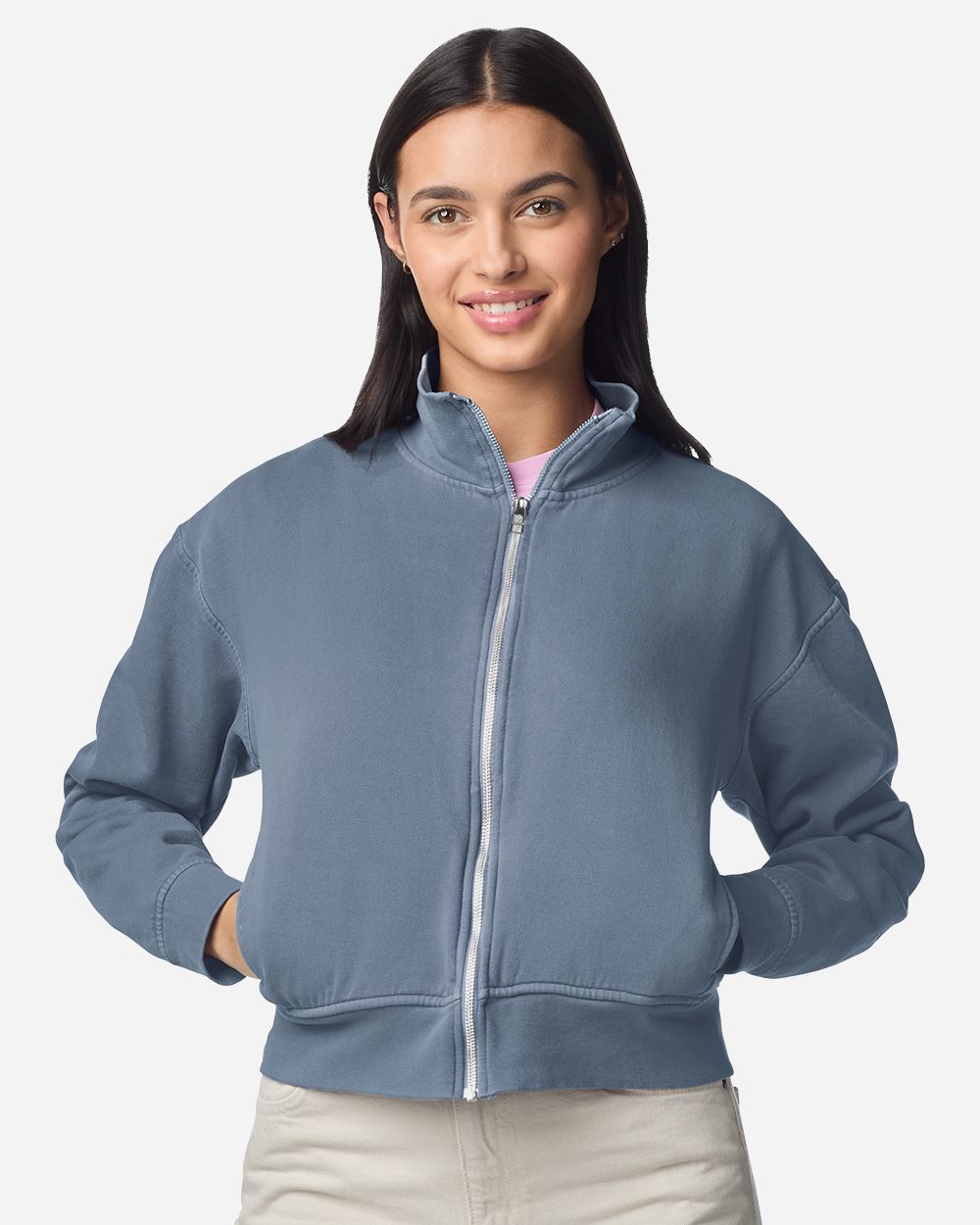 Comfort Colors 1570L Women's Garment-Dyed Full-Zip Jacket