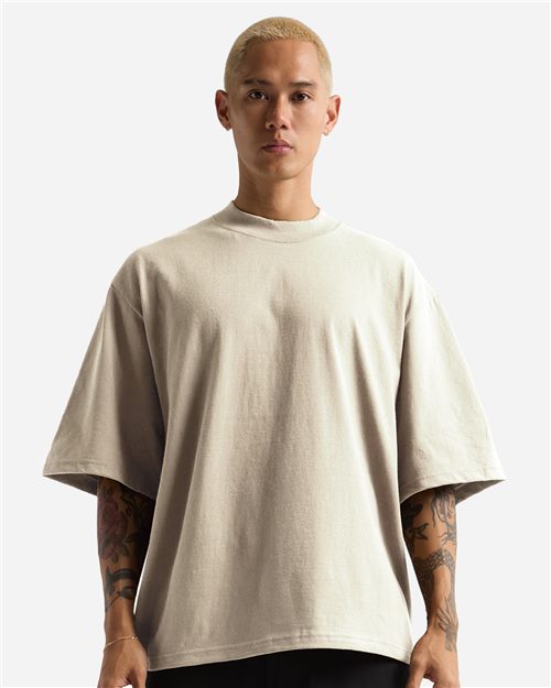 Shaka Wear Unisex Max Heavyweight Oversized Long Sleeve T-Shirt - Shaka Wear SHMOL